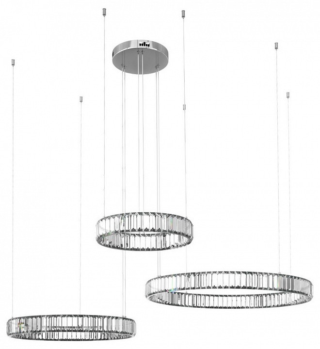 Подвесной светильник Loft it Crystal Ring 10135/3 Chrome фото 1 — Магазин svetno.ru