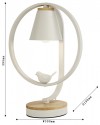Настольная лампа декоративная F-promo Uccello 2939-1T фото 3 — Магазин svetno.ru