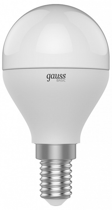 Лампа светодиодная Gauss Basic E14 7Вт 3000-6500K 1053147 фото 1 — Магазин svetno.ru