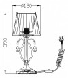Настольная лампа декоративная Maytoni Brionia ARM172-01-G фото 2 — Магазин svetno.ru