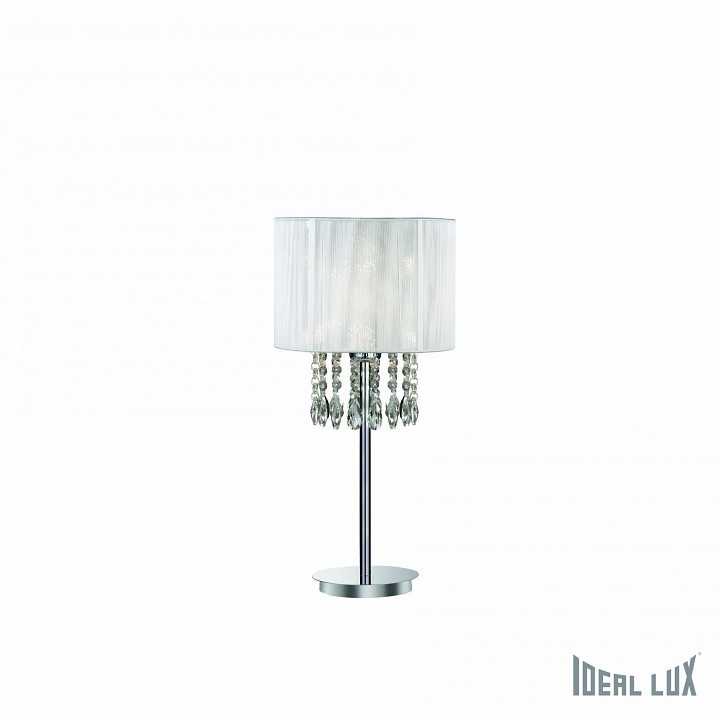 Настольная лампа декоративная Ideal Lux Opera OPERA TL1 BIANCO фото 1 — Магазин svetno.ru
