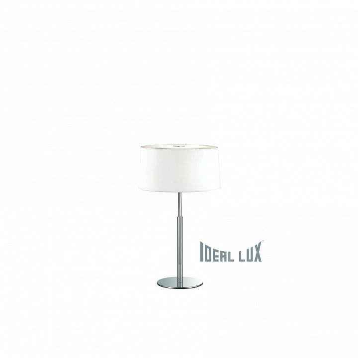 Настольная лампа декоративная Ideal Lux Hilton HILTON TL2 BIANCO фото 1 — Магазин svetno.ru