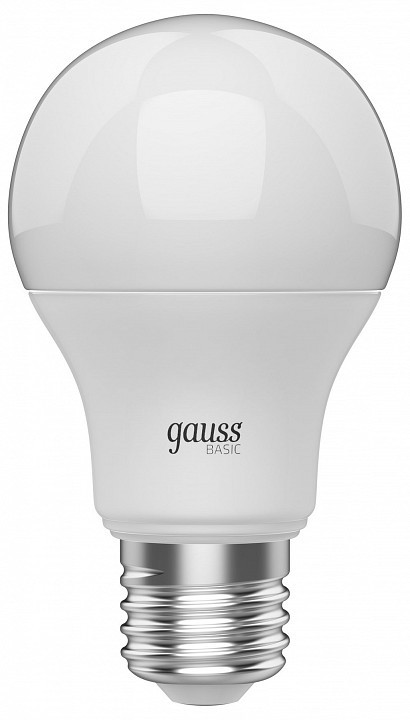 Лампа светодиодная Gauss Basic E27 9.5Вт 4100K 1023220 фото 1 — Магазин svetno.ru