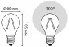 Лампа светодиодная Gauss Filament E27 12Вт 2700K 102902112 фото 6 — Магазин svetno.ru